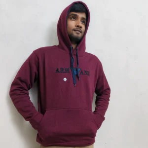 Premium Maroon Hoodie – Winter Collection